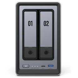 UGREEN NASync DXP2800 2 Einschübe NAS-Server Leergehäuse (25369)