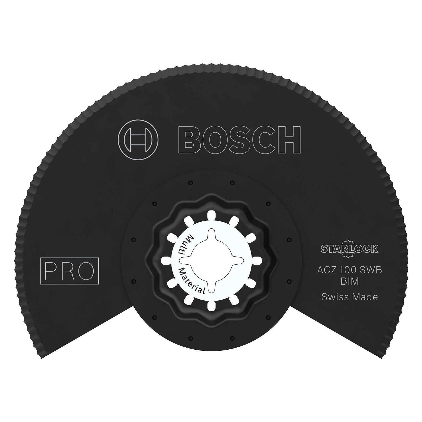 Bosch Professional Zubehör PRO ACZ 100 SWB Blatt für Multifunktionswerkzeuge, 100 mm (2608669123)