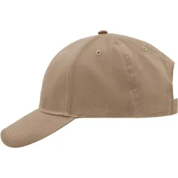 Myrtle Beach Unisex Gebürstete 6-Panel Kappe Klassische Cap MB6118 beige one size