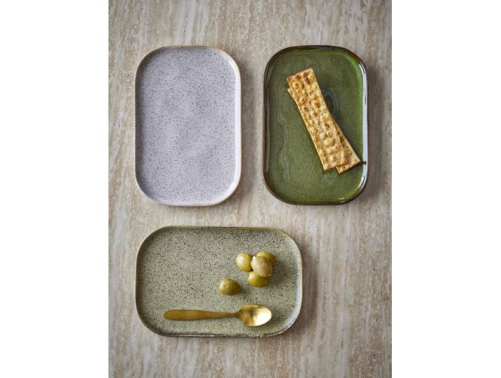 Assiette Addison 3 pièces 15 x 1 x 23cm Vert