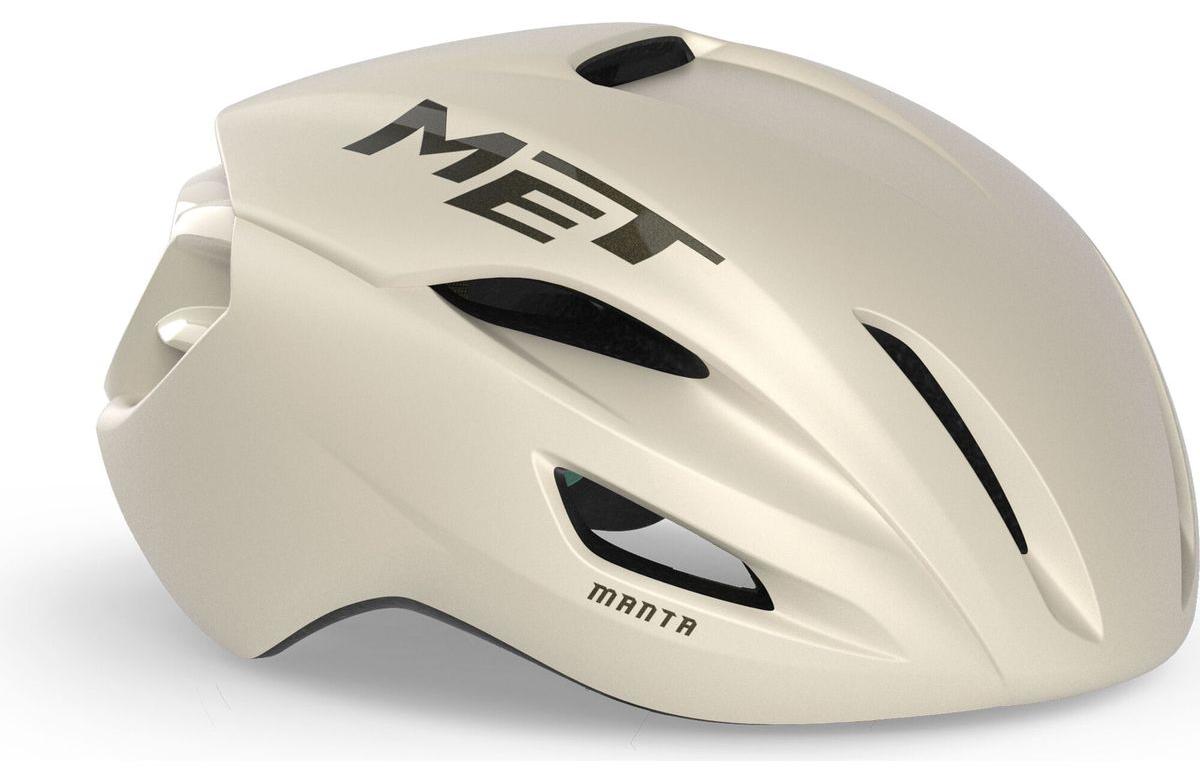 MET Unisex Fahrradhelm Manta Mips Weiß S