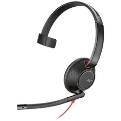 HP Poly Blackwire 5210 - 5200 Series (Kabelgebunden, USB-C, Microsoft Teams, Zoom), Office Headset, Schwarz