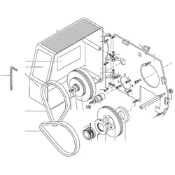 PROXXON 24400-01-19 Schraube für Drehmaschine PD400