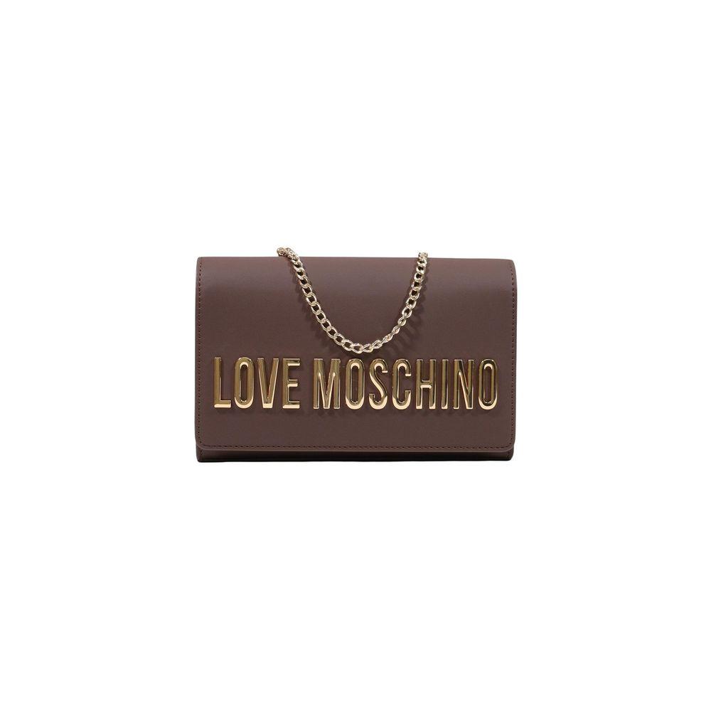 Love Moschino Bruine Polyethyleen Handtas