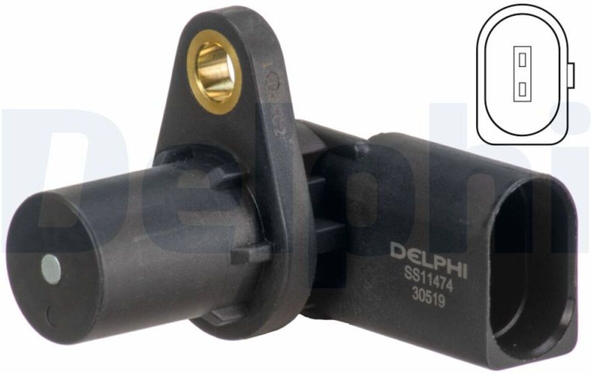 Sensor, Motordrehzahl DELPHI SS11474