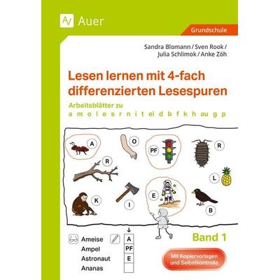 Lesen lernen mit 4-fach differenzierten Lesespuren, Taschenbuch von S. Blomann,S. Rook,J. Schlimok,A. Zöh, Auer Verlag in der AAP Lehrerwelt GmbH,