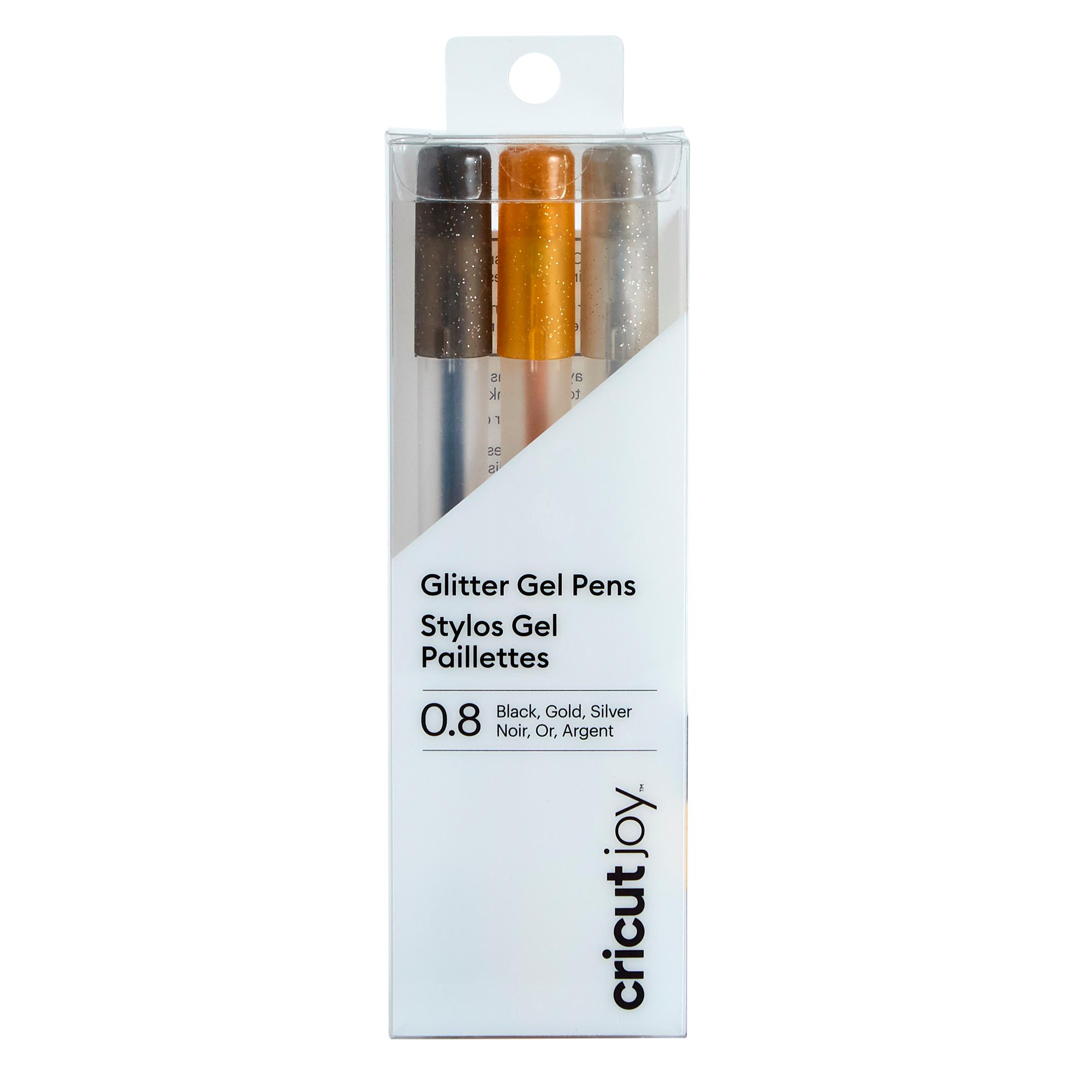Cricut Stifteset Joy Gel Pen Glitter 0.8 mm 3 Stifte (2008070)