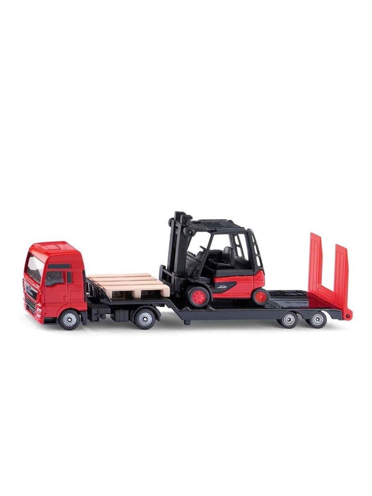SIKU Siku MAN Lkw mit Linde Gabelstapler