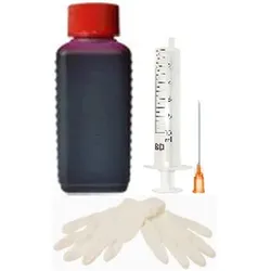 Nachfüllset für HP 62, 300, 301, 302, 303, 304, 305, 901 Druckerpatronen - 100 ml Tinte Magenta