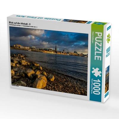 CALVENDO Puzzle Blick auf die Altstadt - II | 1000 Teile Lege-Größe 64x48cm Foto-Puzzle für glückliche Stunden