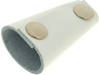 Bold 0441 leather tensioner white Weiß