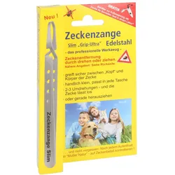 Zeckenzange Chirurgenstahl 1 St