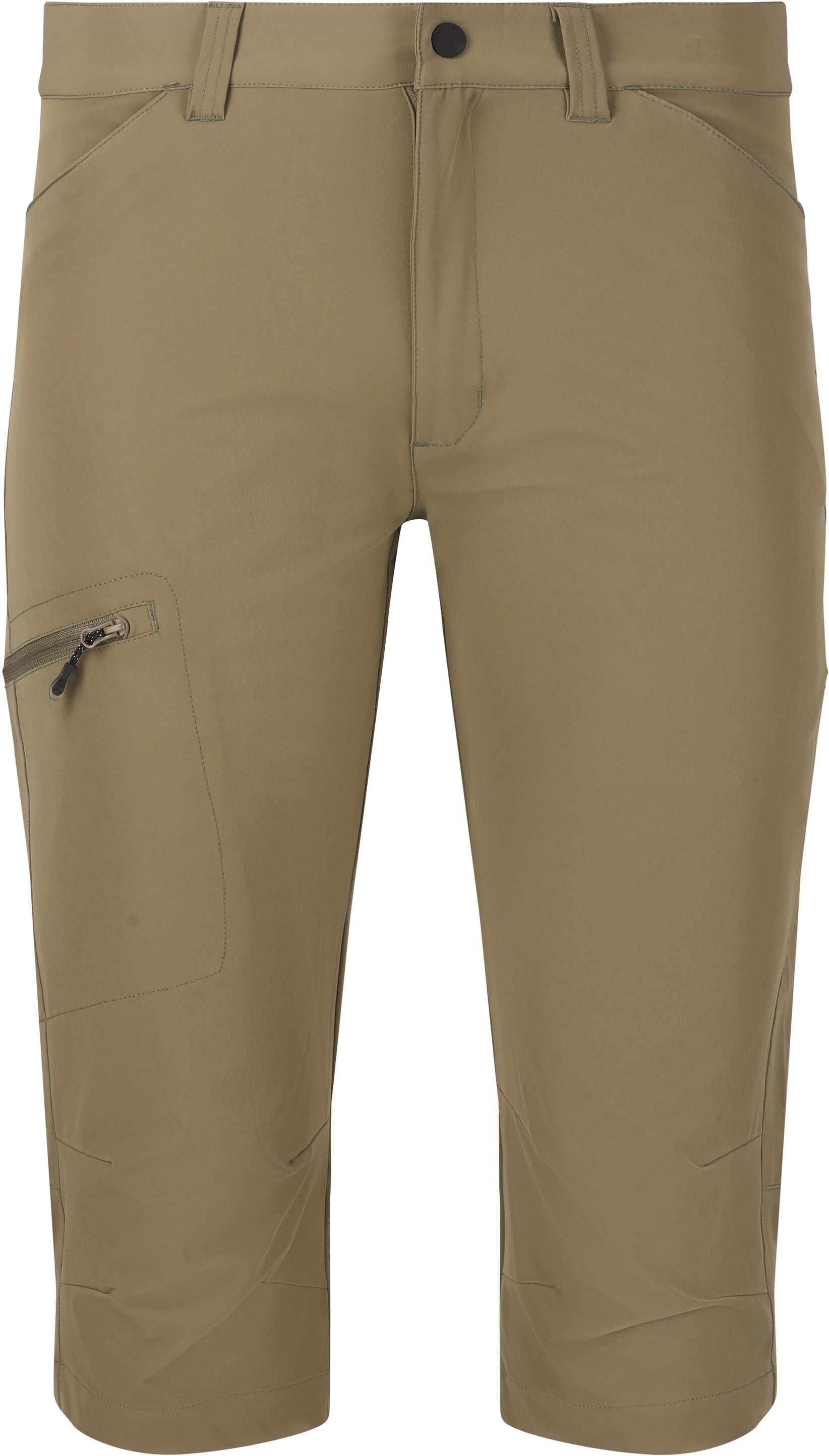 Shorts WHISTLER "Shann", Herren, Gr. 5XL, US-Größen, beige (grün), 90% Polyamid, 10% Elasthan, unifarben, normal, Hosen Shorts, mit Quick-Dry-Technologie