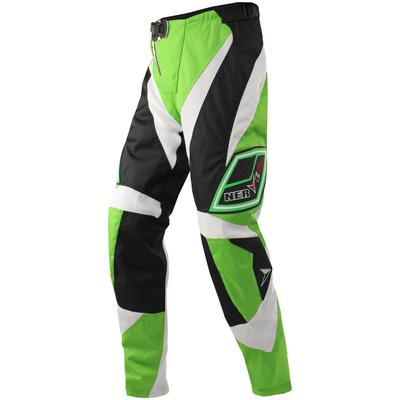Motorradhose NERVE "Nerve Motocross" Gr. XS, grün, Hosen, XS, N-Gr, Obermaterial: 100% Polyester