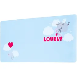 Pusheen - XXL herní/Tisch- Unterlage aus der Kollektion Purrfect Love (80 x 35 cm)