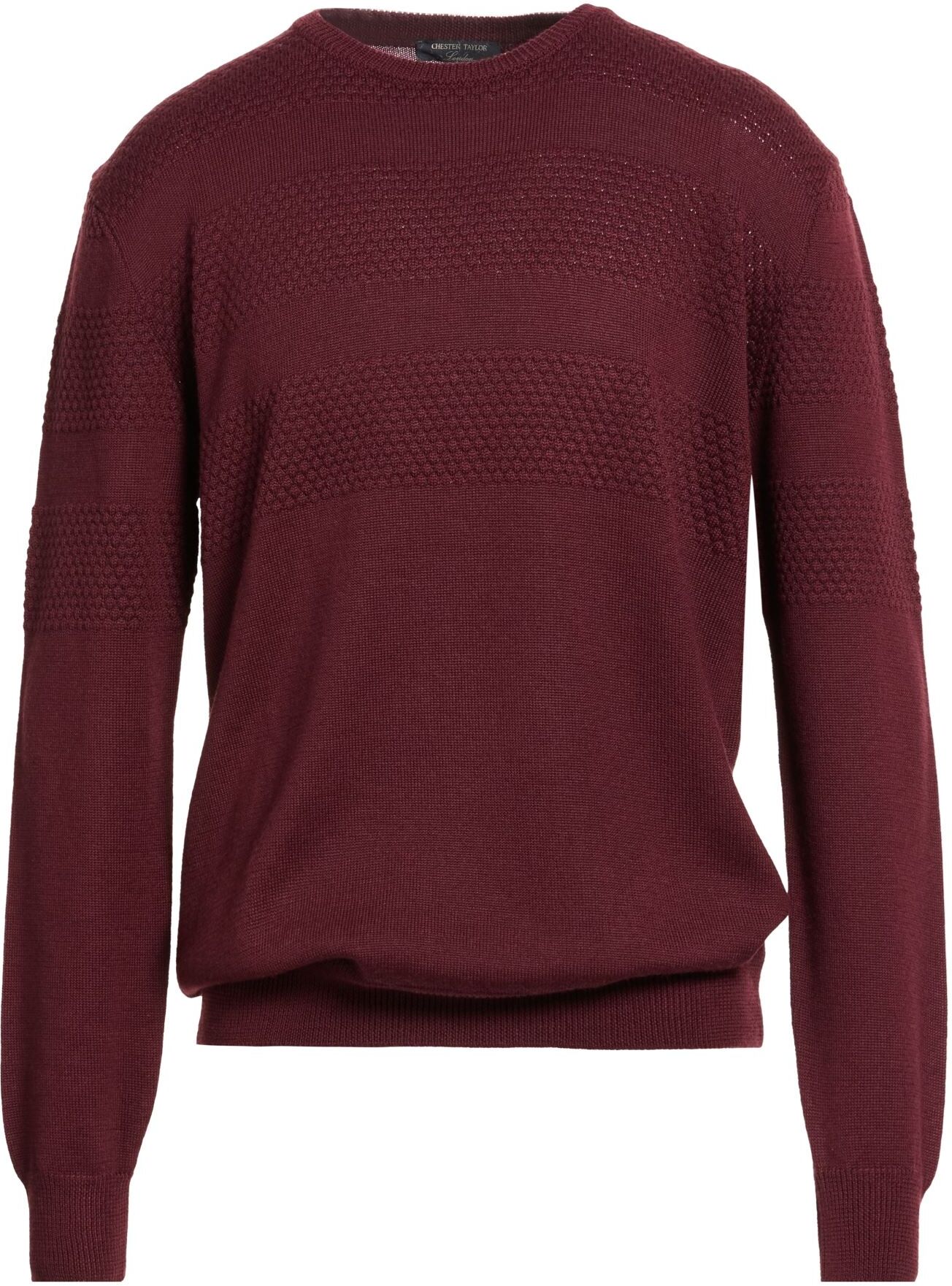 Chester Taylor London Pullover Hombre Burdeos 56 Hombre