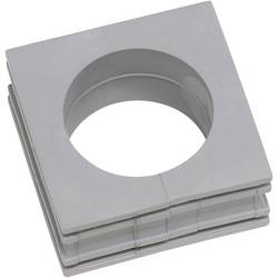 Icotek KT 34 Kabeldurchführung geschlitzt Klemm-Ø (max.) 34 mm Elastomer Grau 1 St. 41234