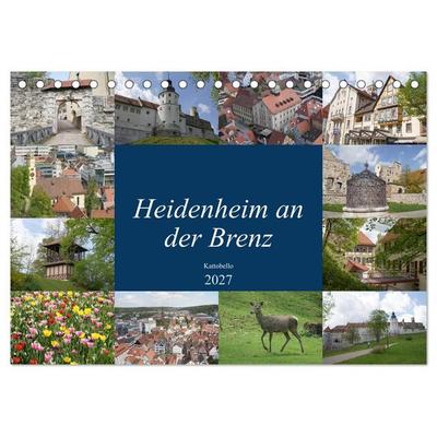 Heidenheim an der Brenz (Tischkalender 2027 DIN A5 quer), CALVENDO Monatskalender