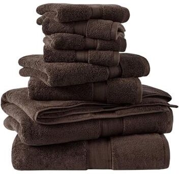 Madison Park Signature 800 GSM Ultra-Soft 100% Cotton Absorbent Towel Set