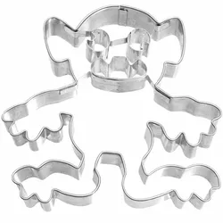 BIRKMANN Ausstechform Gnuff, Ausstecher, Plätzchenform, Keks, Plätzchen, Edelstahl, 10 cm, 191686