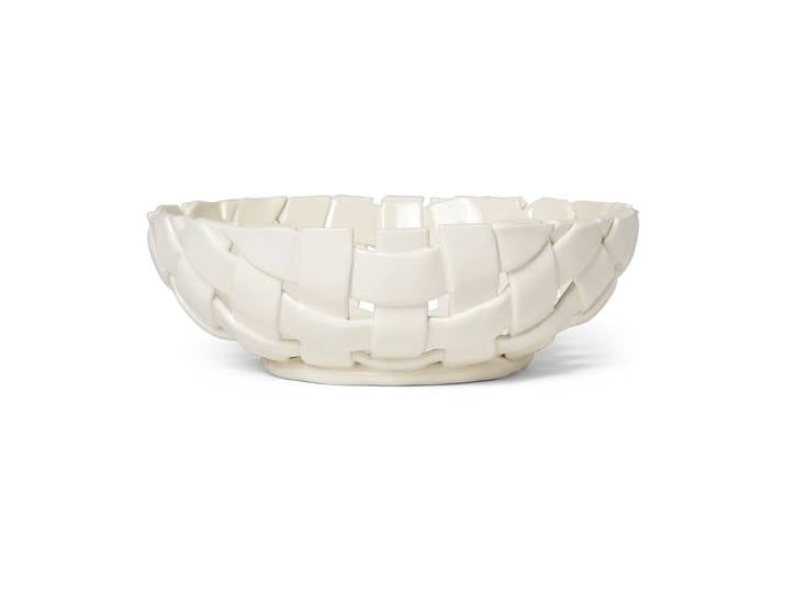 Ferm Living Bol Plait Ø30 cm Off white