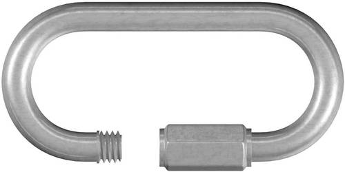 dörner + helmer 4815244 Kettennotglied mit Schraube 4mm Stahl galvanisch verzinkt 20St.