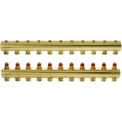 Danfoss FBH-Verteiler FHF-11 11 Kreise, ohne Durchflussanzeige