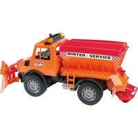 02572 MB-Unimog Winterdienst mit Räumschild, Modellfahrzeug