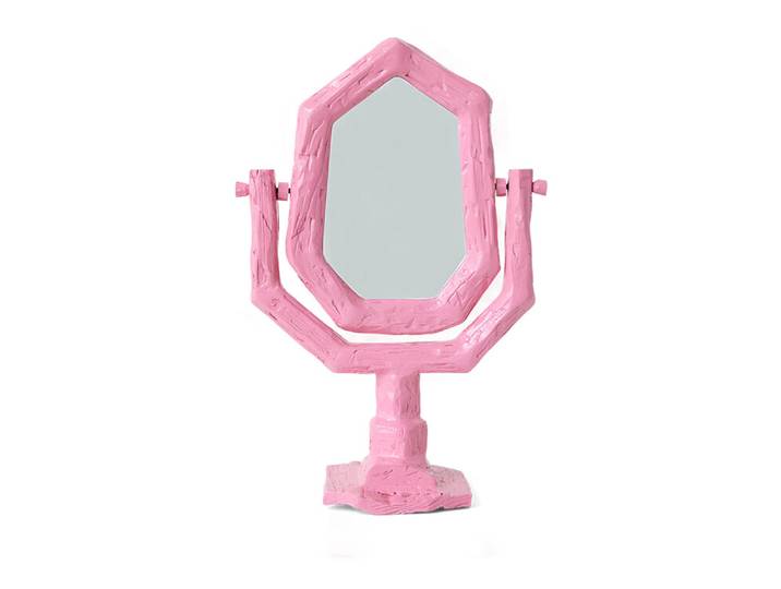 HKliving Spiegel Trinket Sungkaihout - Roze