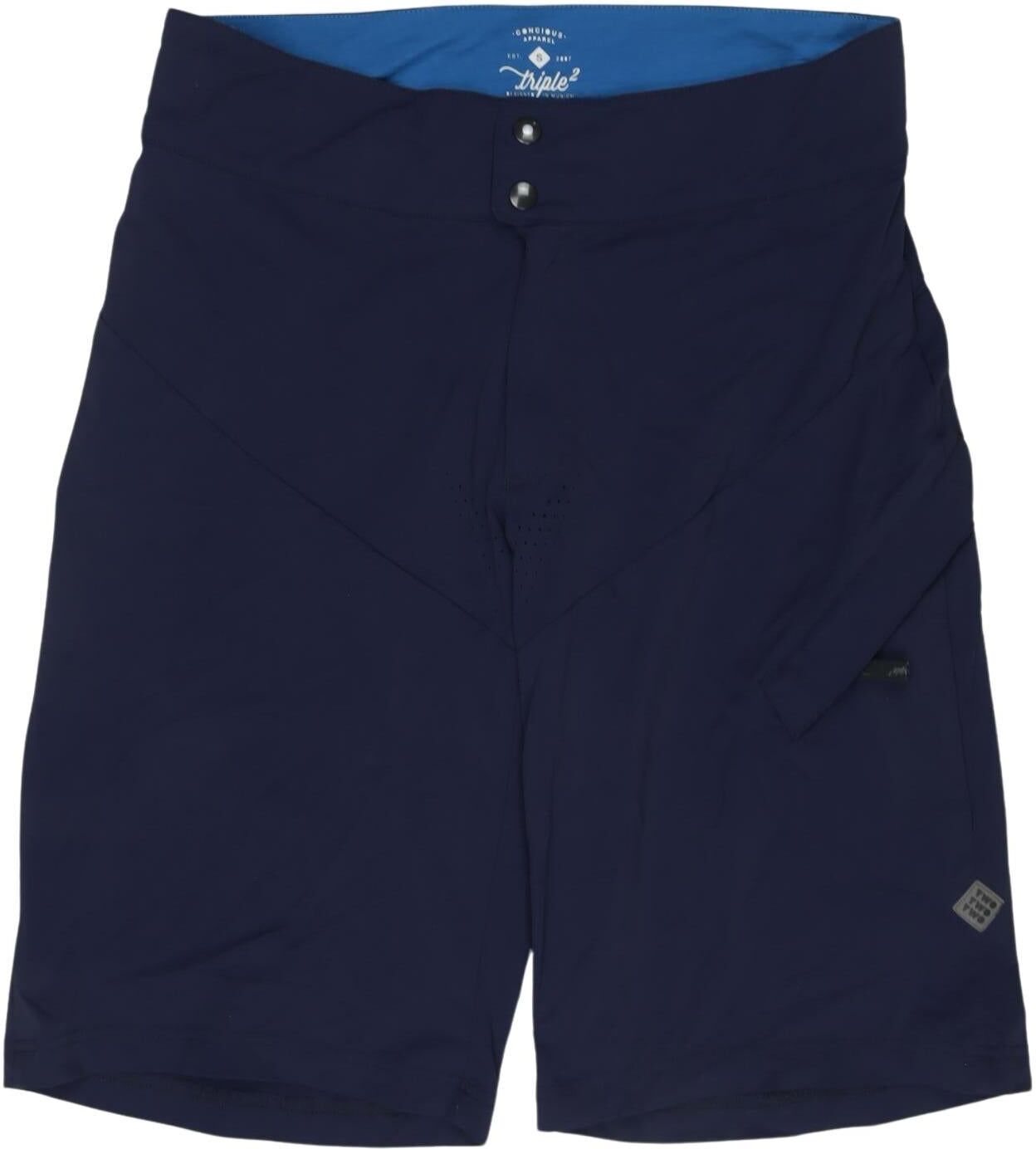 triple2 Herren Shorts, Marineblau, Gr. S, Synthetik / Elasthan / Merino - Second Hand