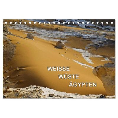 Weisse Wüste Ägypten (Tischkalender 2026 DIN A5 quer), CALVENDO Monatskalender
