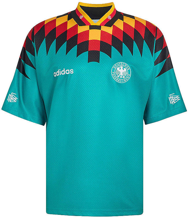 Adidas ORIGINALS Fußballtrikot Deutschland 1994 Auswärts türkis   M M