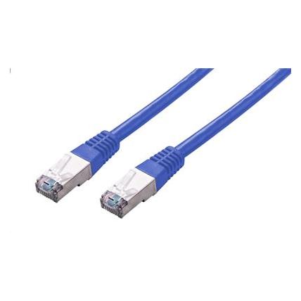 C-Tech Cable patchcord Cat5e, FTP, blue, 1m (FTP, CAT5e, 1 m) (CB-PP5F-1B)