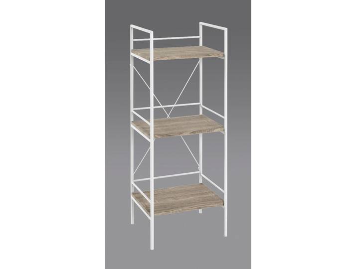 Regal HAKU Aufbewahrungsregal, Dekoregal, Standregal , weiss (braun), B:34cm H:96cm T:27cm, MDF, Regale, Regal, rechteckig - aus MDF Braun - B/T/H 34/27/96 cm