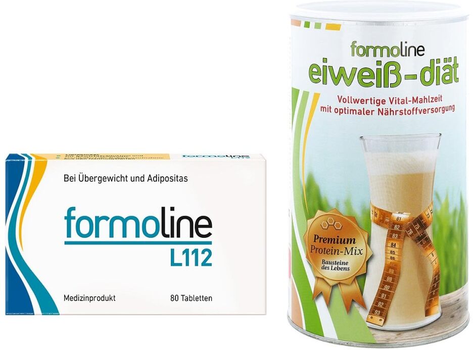 Formoline eiweiss-diät Pulver (480 g) + Formoline L112 Tabletten