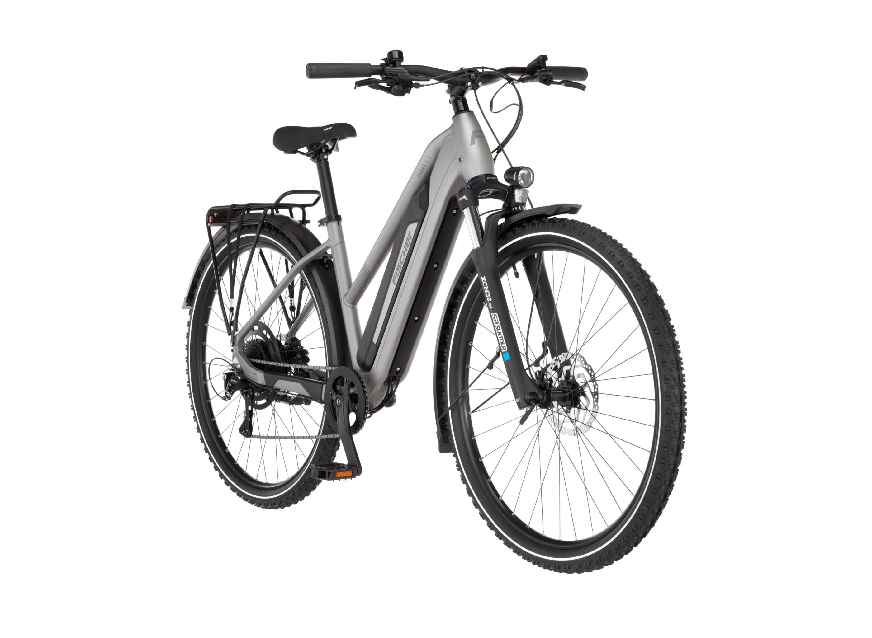 FISCHER E-Bike ATB TERRA 2.2 ACTIVE, Rahmenhöhe 45 cm, Akku 688 Wh, Heckmotor, Kettenschaltung