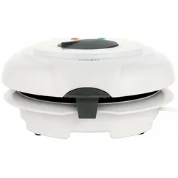 Adler AD 3038 Balta, 1500 W, Waffeleisen, Weiss, Grau