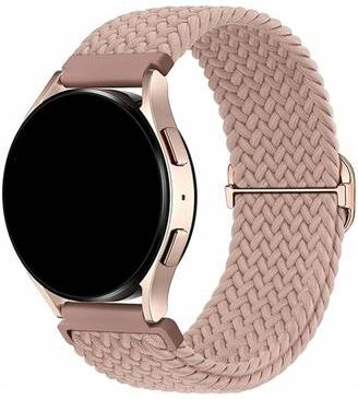 Uplifted Finds Quick Release Braided Loop Strap 18mm 20mm 22mm For Smart Watches 18 Mm meat Pink