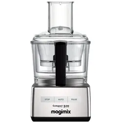 Magimix 650 Watt - 2,6 liter - Inkl. tilbehør, Zerkleinerer, Schwarz, Silber