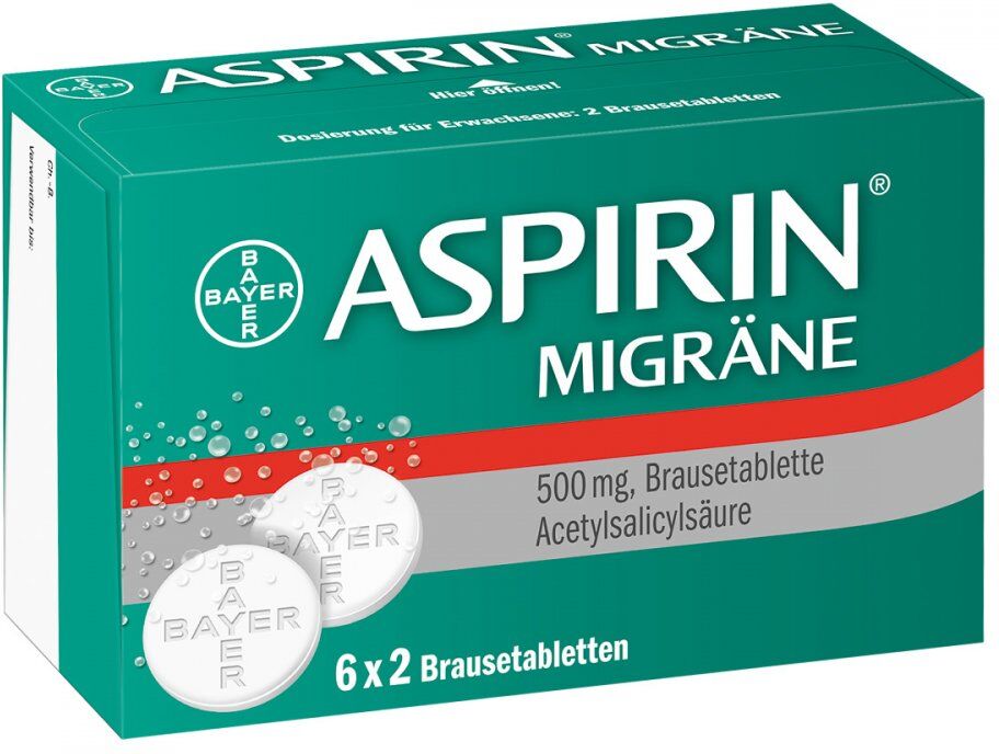 Aspirin Migräne Brausetabletten
