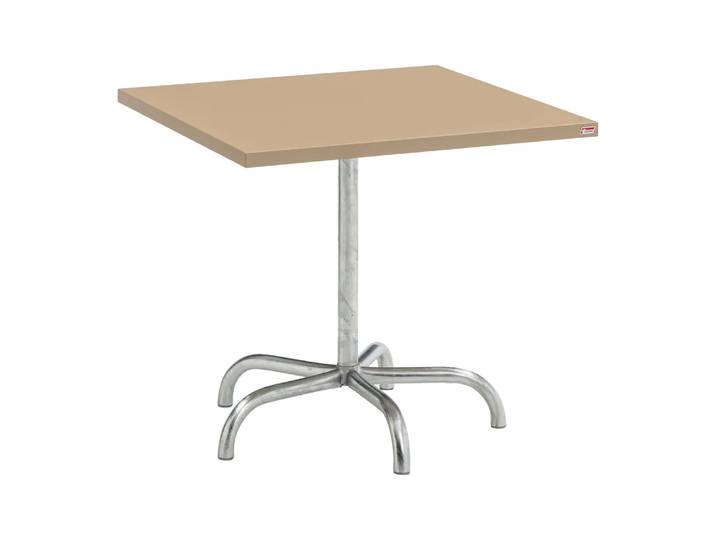 Gartentisch Säntis, Schaffner, pastellbraun, Metall