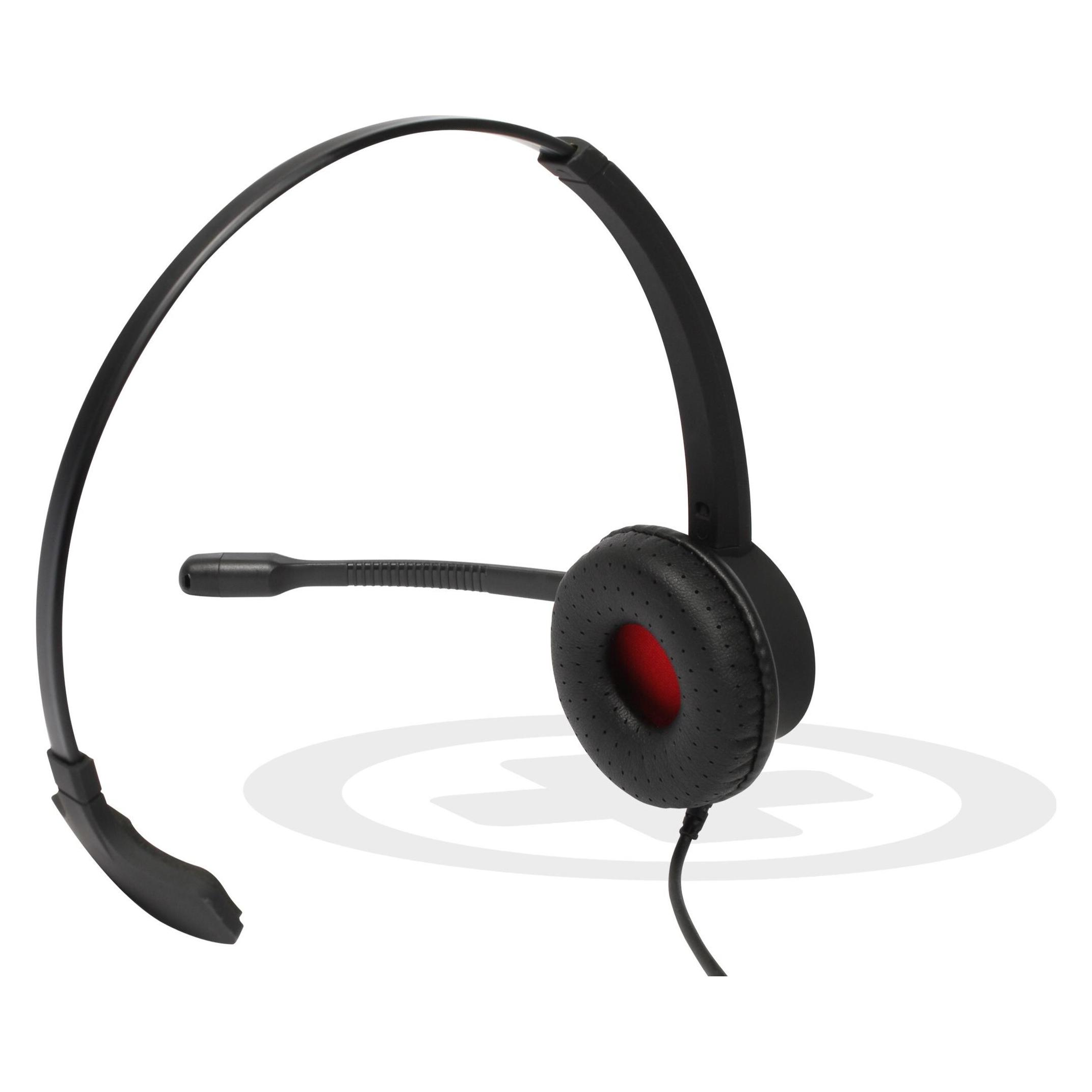Plusonic Softphone Headset 6337 10.1P USB Mono, schnurgebunden On Ear (Kabelgebunden, USB-A, Microsoft Teams, Skype) (187938)