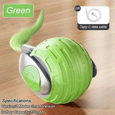 Uplift Treasures Interactive Hanging Bird Cat Teaser Toy green Style B