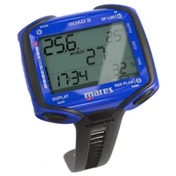Mares - Quad 2 - Tauchcomputer - Farbe: Blau