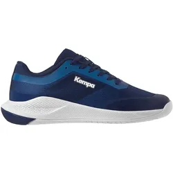Kempa, Unisex, Hallenschuhe, Hallen-Sport-Schuhe Kourtfly Two (39.5), Blau, Weiss