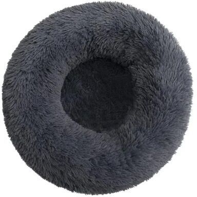 Uplift Essentials Cloud Comfort Anti Anxiety Round Pet Den black 28 In