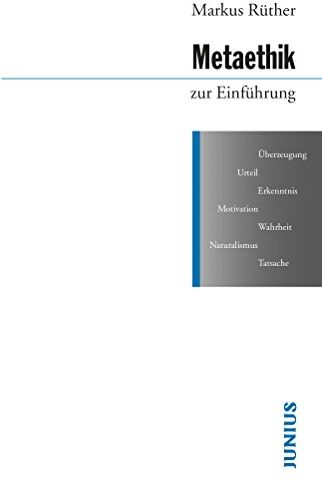 Markus Rüther - Metaethik zur Einführung - Preis vom 09.10.2026 07:28:09 h