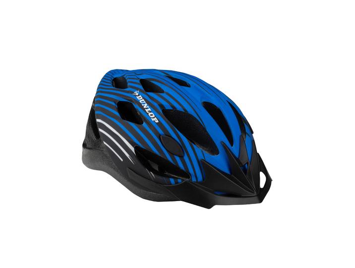 Velohelm DUNLOP 53 - 55 cm blau