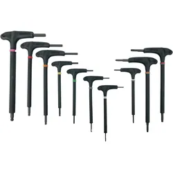 Pedro ́s Pro T/L Handle T-Griff Inbus
- u. Torx Schlüsselsatz II, 10-teilig