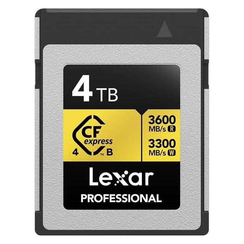 Lexar Professional Gold 4.0 (4000 GB, CFexpress Typ B) (LCXEXPR004T-RNENG)